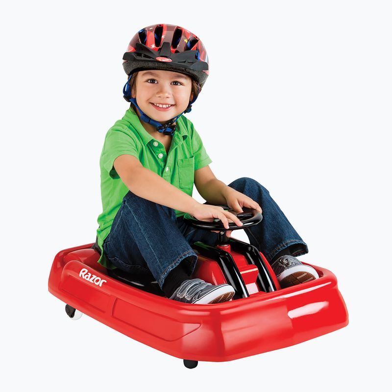 Detská elektrická motokára Razor Lil' Crazy Cart červená 6