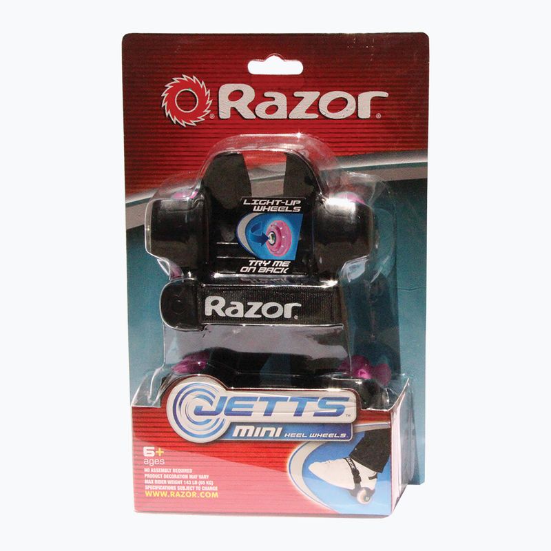 Korčule na obuv Razor Jetts Mini ružové 4