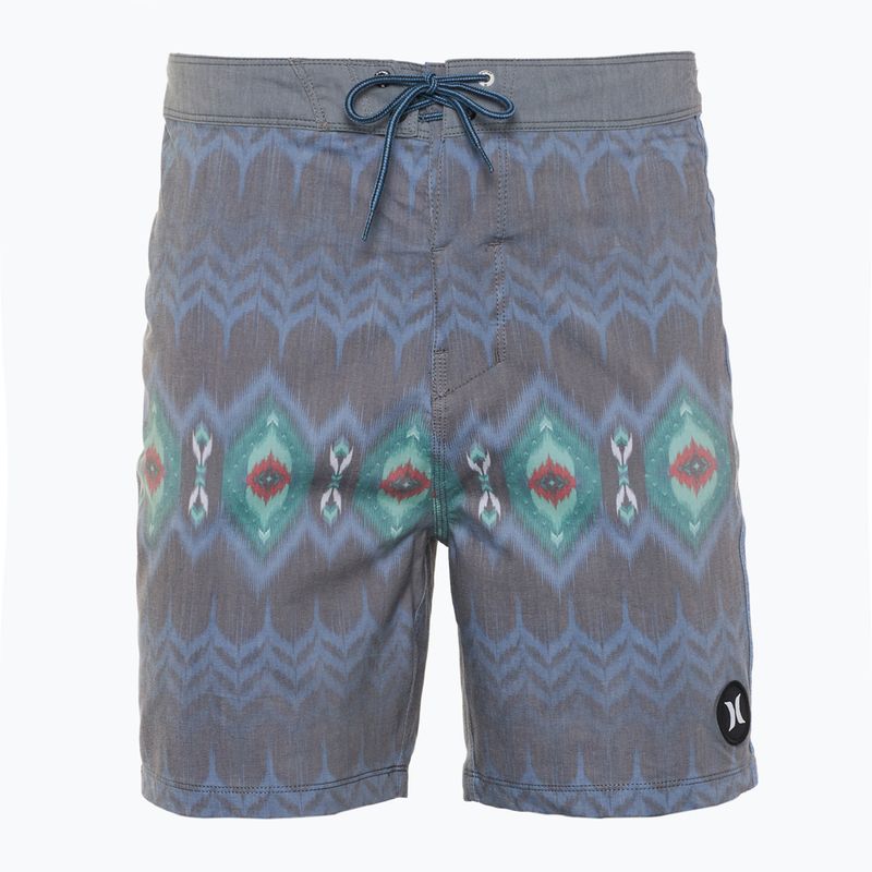 Pánske plavecké šortky Hurley Phantom Naturals Tailgate 18" obsidiánové