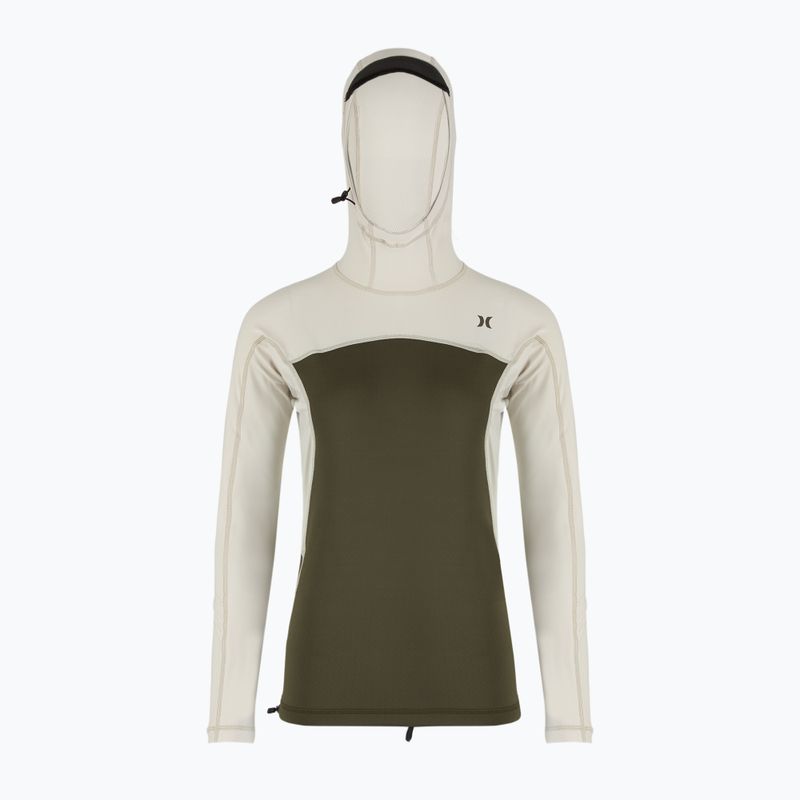 Pánske tričko Hurley Coast Guard Surf Top s kapucňou na plávanie s dlhým rukávom