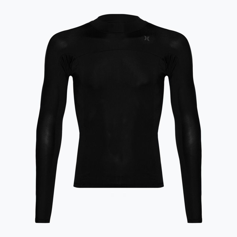 Longsleeve na plávanie pánsky Hurley Channel Crossing Paddle Series black