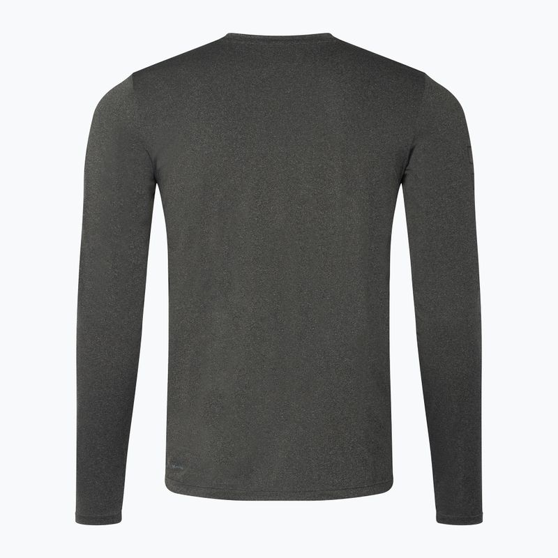 Pánske tričko Hurley H2O-Dri Easton black heather longsleeve 2