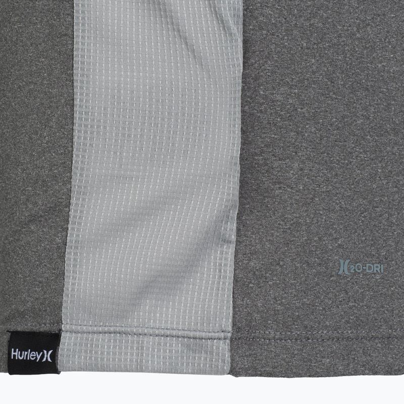 Hurley pánske dlhé rukávy H2O-Dri Easton ion grey heather 4