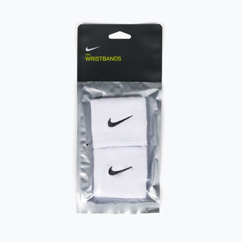 Náramky Nike Swoosh 2 ks biele NNN04-101