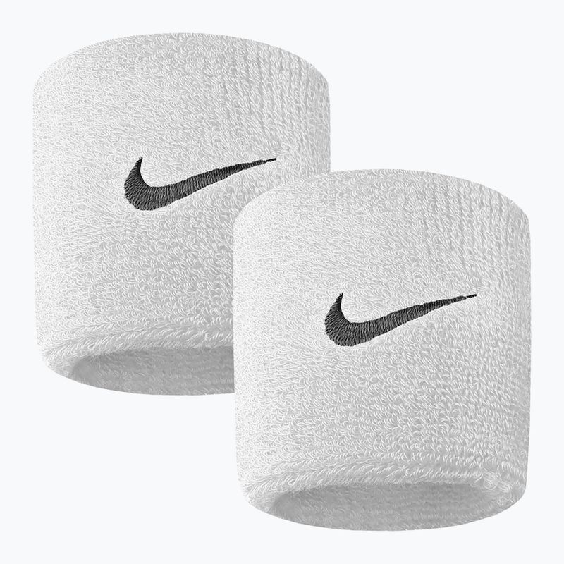 Náramky Nike Swoosh 2 ks biele NNN04-101 2