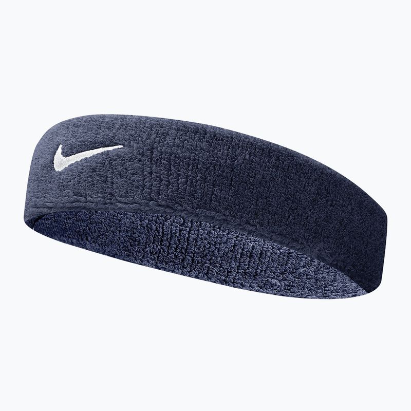 Čelenka Nike Swoosh Headband obsidian/white