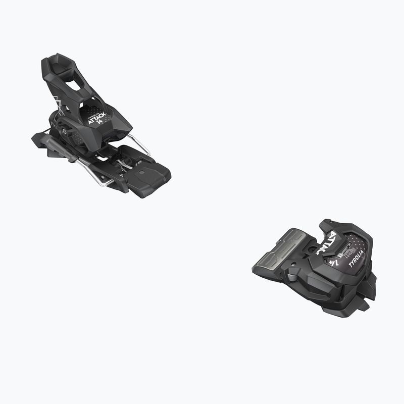 Lyžiarske viazania HEAD Attack 14 GW solid black