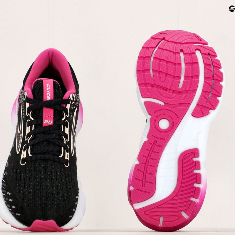 Dámska bežecká obuv Brooks Glycerin 20 black/fuchsia/linen 13