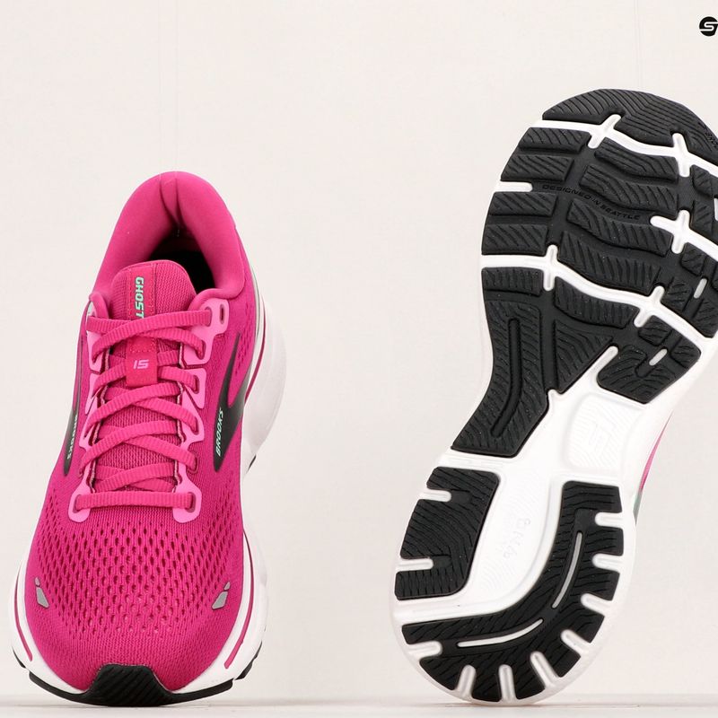 Brooks Ghost 15 dámska bežecká obuv pink/festival fuchsia/black 19