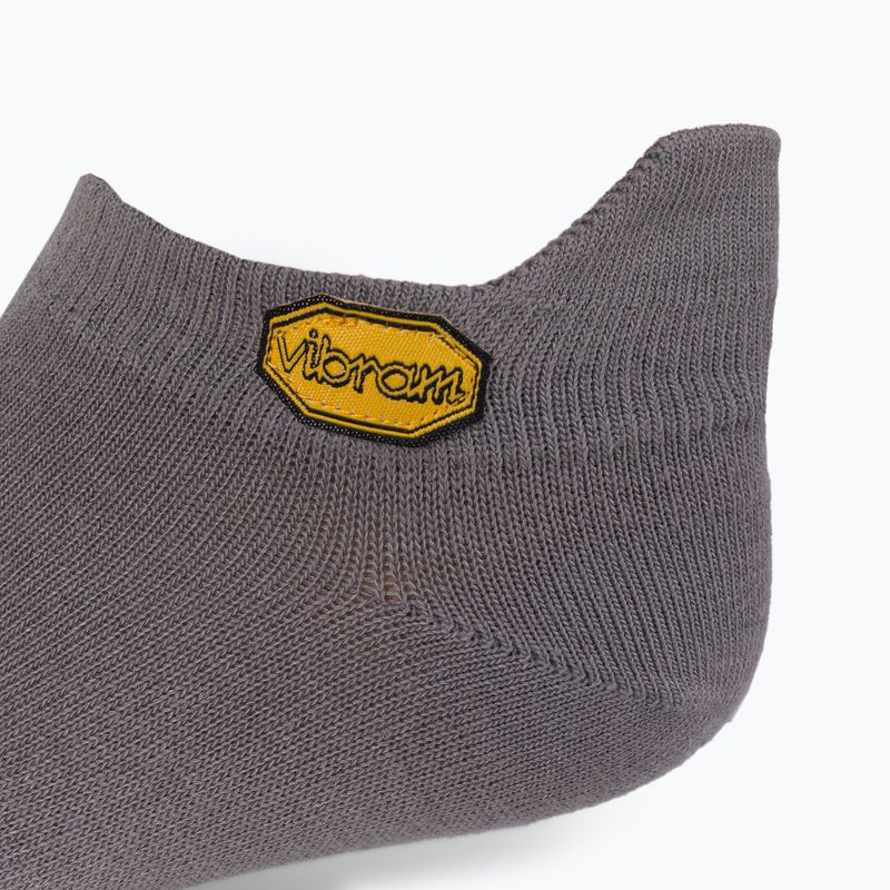 Ponožky Vibram Fivefingers Athletic No-Show sivé S15N03 3