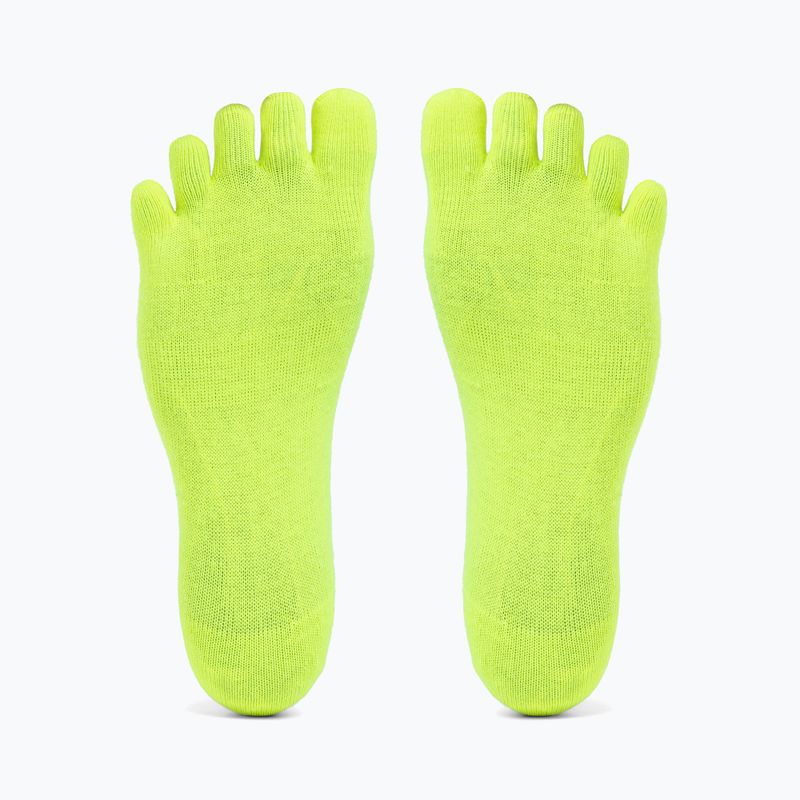 Ponožky Vibram Fivefingers Athletic No-Show žlté S18N02 7