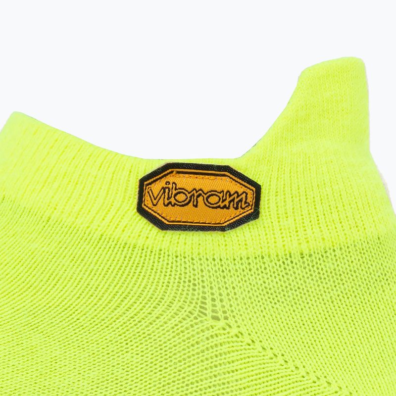 Ponožky Vibram Fivefingers Athletic No-Show žlté S18N02 8