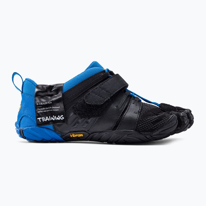 Pánska tréningová obuv Vibram Fivefingers V-Train 2.0 black-blue 20M770340 2