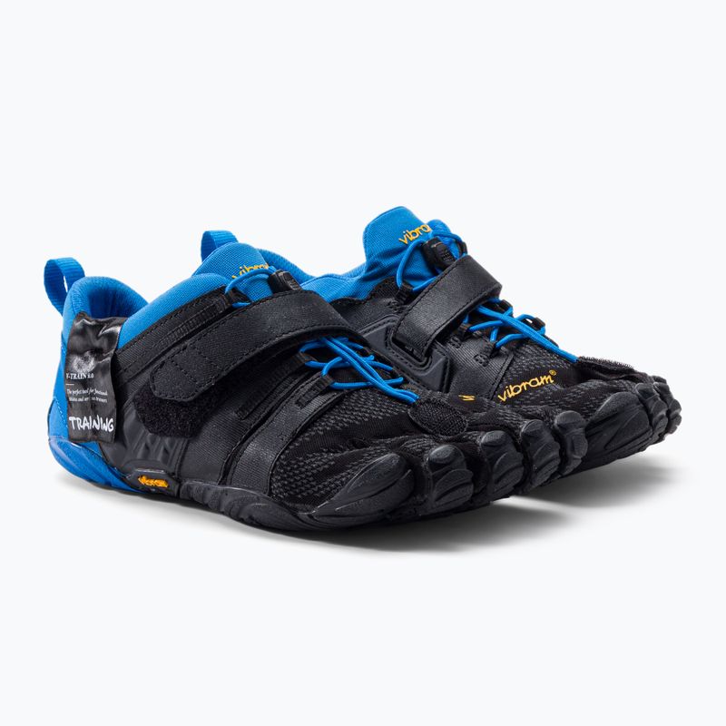 Pánska tréningová obuv Vibram Fivefingers V-Train 2.0 black-blue 20M770340 5