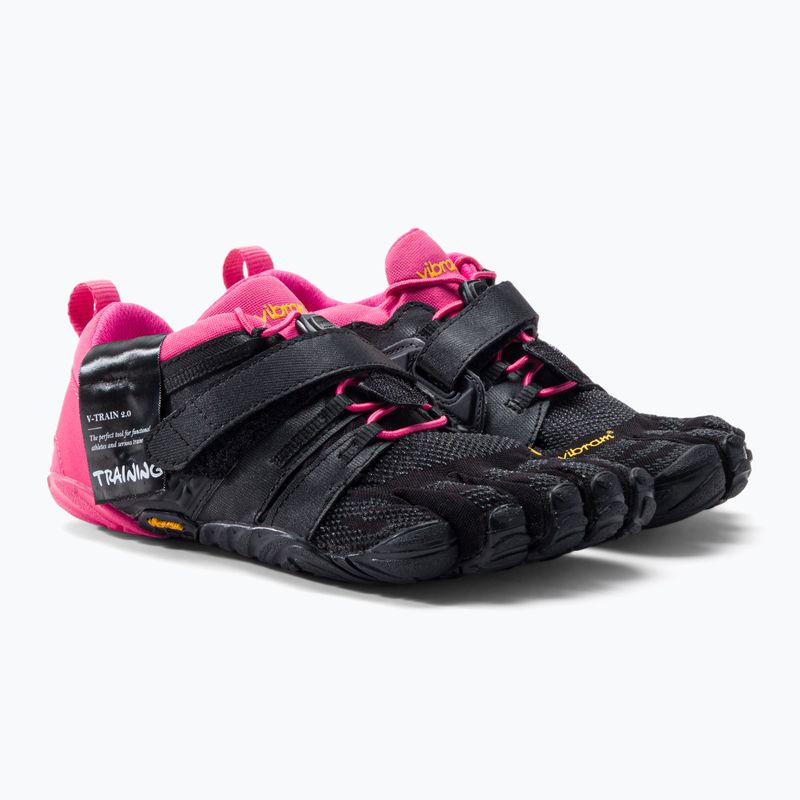 Dámska tréningová obuv Vibram Fivefingers V-Train 2.0 black-pink 20W770336 5