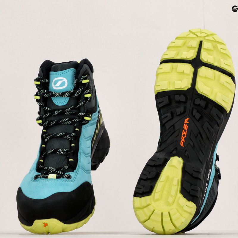 Dámske trekové topánky SCARPA Rush TRK GTX ceramic/sunny lime 19