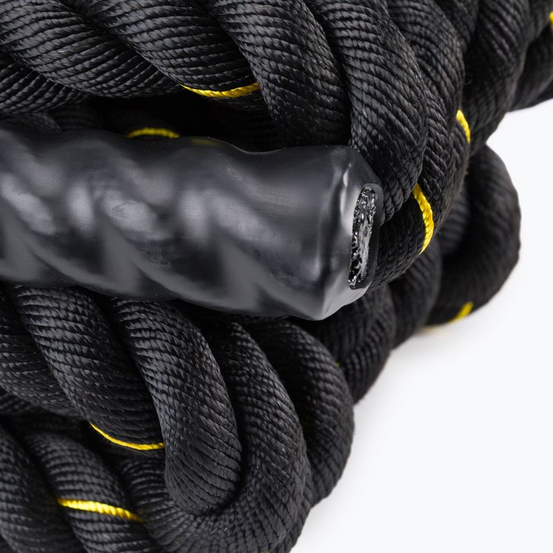 TRX tréningové lano 3,8 cm x 15,24 m čierne EXROPE-50 3