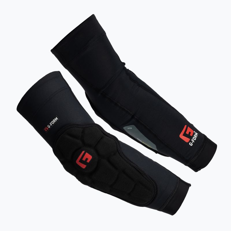 Chrániče lakťov na bicykel G-Form Pro Rugged Elbow čierne EP1202012