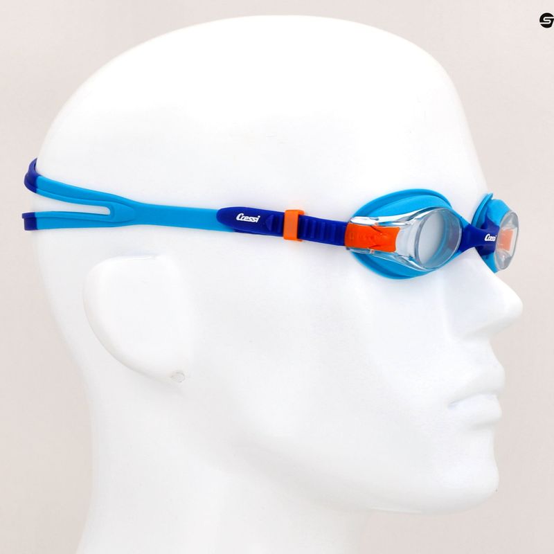 Detské plavecké okuliare Cressi Dolphin 2.0 modré USG010220 7
