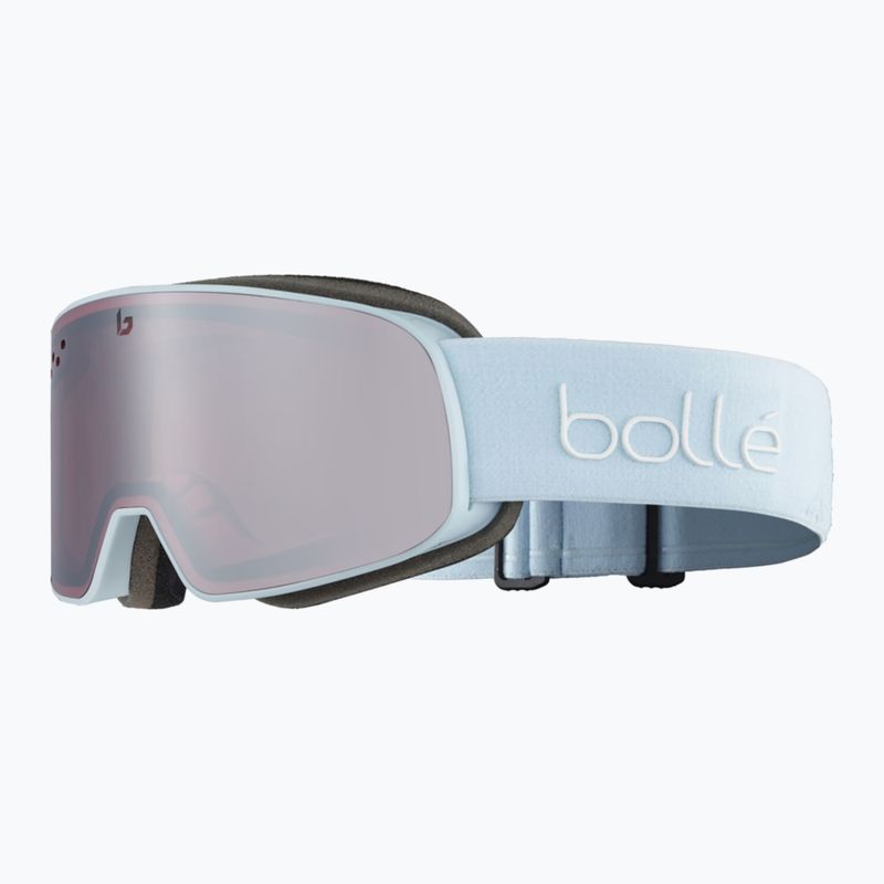 Lyžiarske okuliare Bollé Nevada Small powder blue matte/vermillon gun