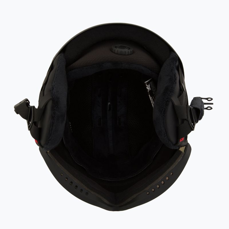 Lyžiarska prilba Bollé Might Visor titanium red matte/brown gun 5