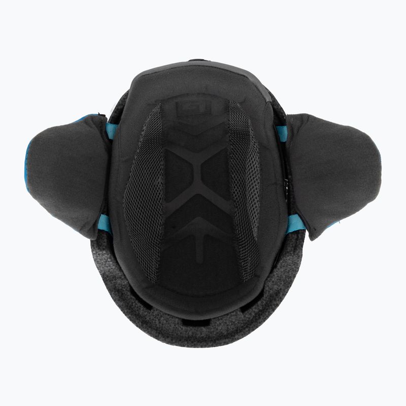 Detská lyžiarska helma Bollé Atmos Youth white/blue matte 5