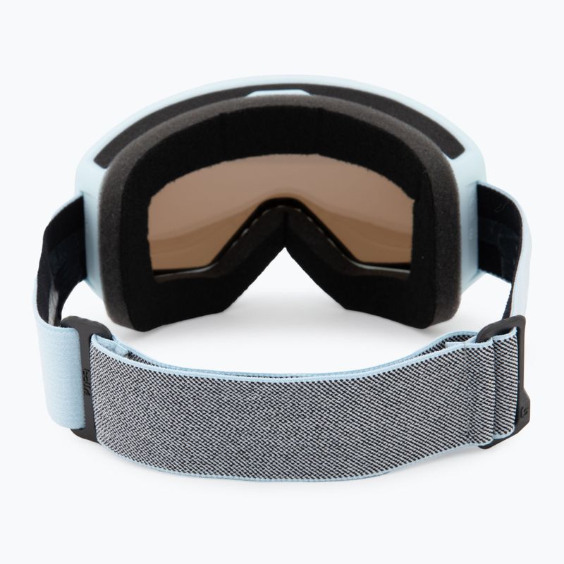 Lyžiarske okuliare Bollé Bedrock Plus powder blue matte/black chrome 2