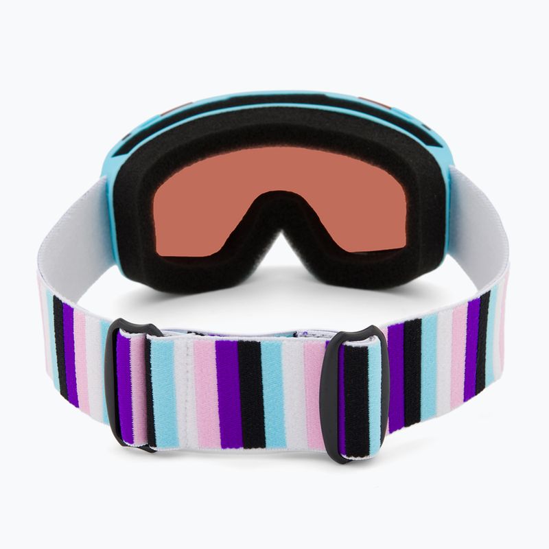Detské lyžiarske okuliare Bollé Rocket blue& white matte/ rosy bronze 3