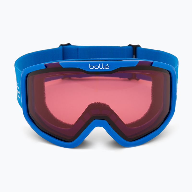 Detské lyžiarske okuliare Bollé Rocket race blue matte/vermillon 2