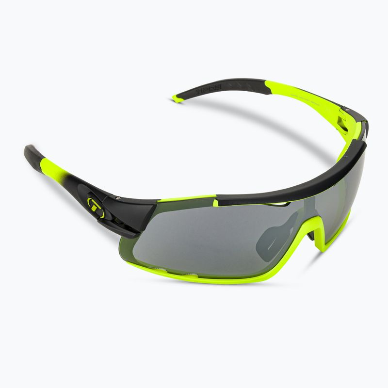 Cyklistické okuliare Tifosi Davos race neon/smoke/ac red/clear 2