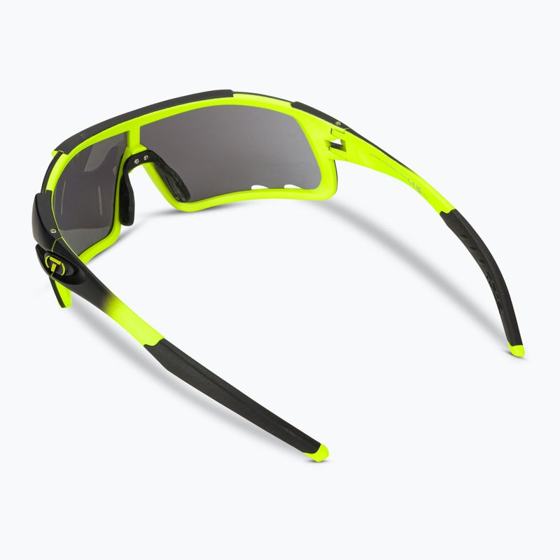 Cyklistické okuliare Tifosi Davos race neon/smoke/ac red/clear 3