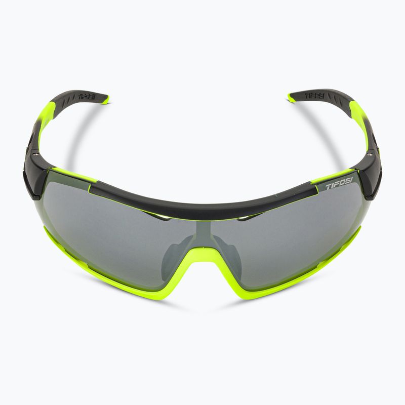 Cyklistické okuliare Tifosi Davos race neon/smoke/ac red/clear 4