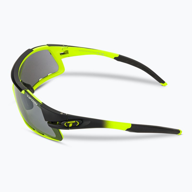 Cyklistické okuliare Tifosi Davos race neon/smoke/ac red/clear 5