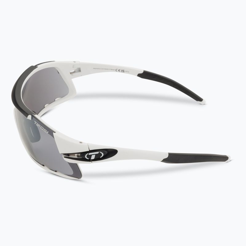 Cyklistické okuliare Tifosi Davos smoke/ac red/clear 5