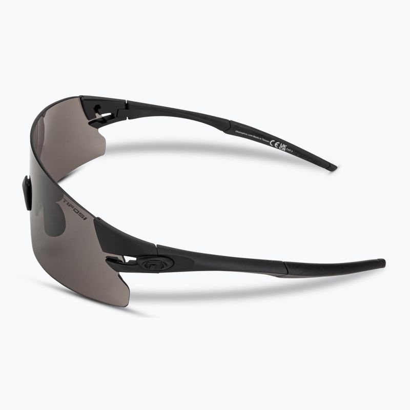 Cyklistické okuliare Tifosi Rail Xc Clarion blackout/smoke/ac red/clear 5