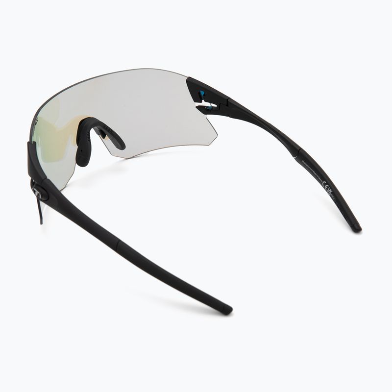 Slnečné okuliare Tifosi Rail Clarion Fototec matná čierna/klarónová modrá 2