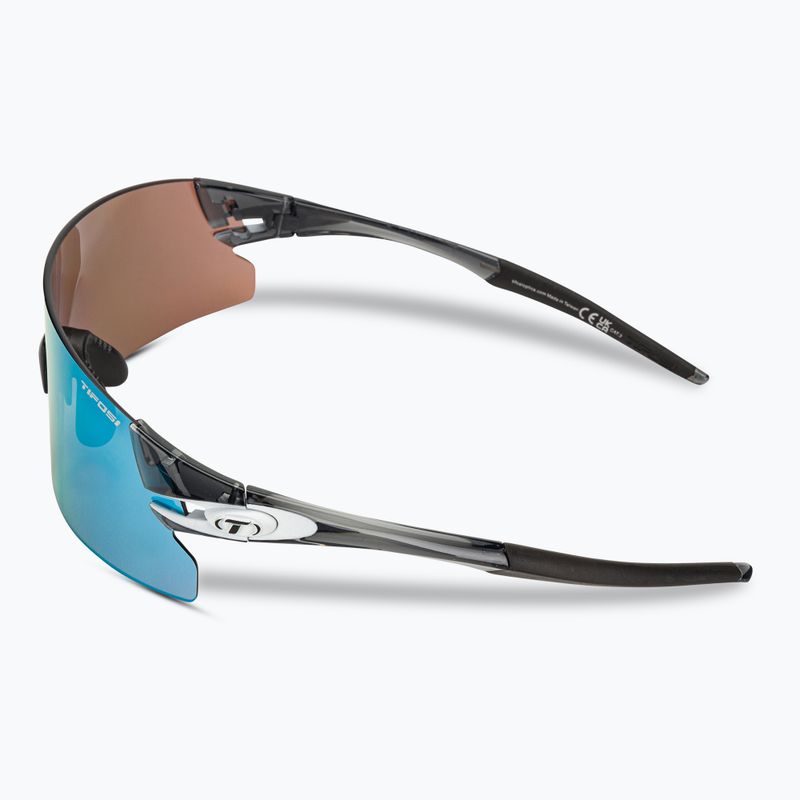 Cyklistické okuliare Tifosi Rail Xc Clarion crystal smoke/clarion blue/ac red/clear 5