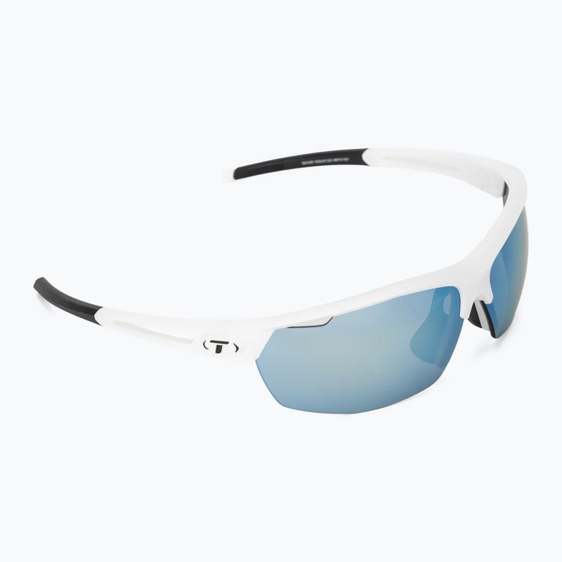Slnečné okuliare Tifosi Navar matte white/smoke bright blue mirror