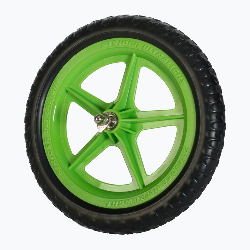 Koleso pre bežecký bicykel Strider 12" zelené 2