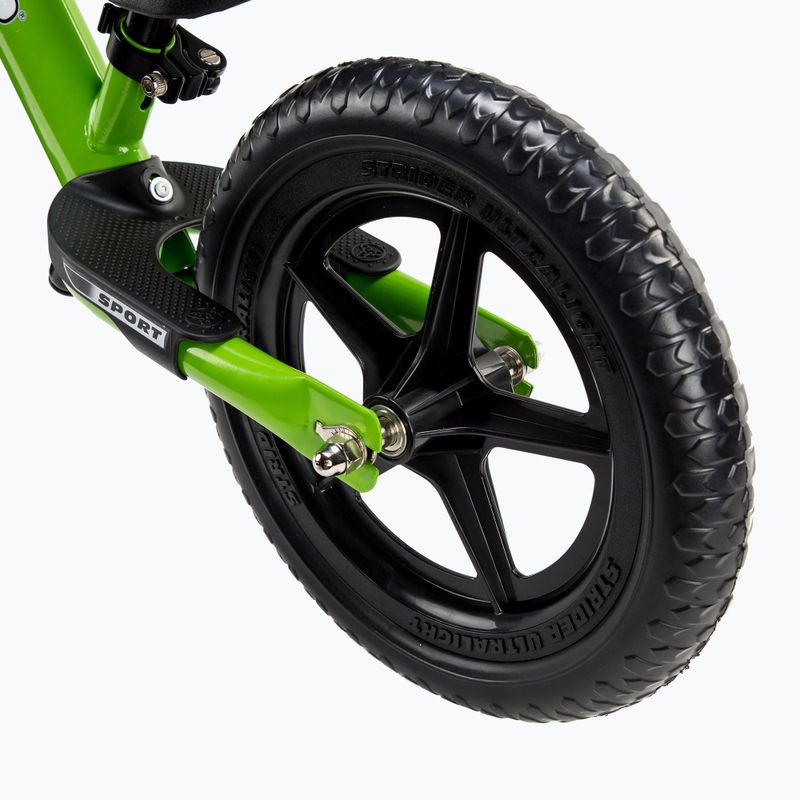 Bicykel Strider Sport 12" zelený cross-country 6