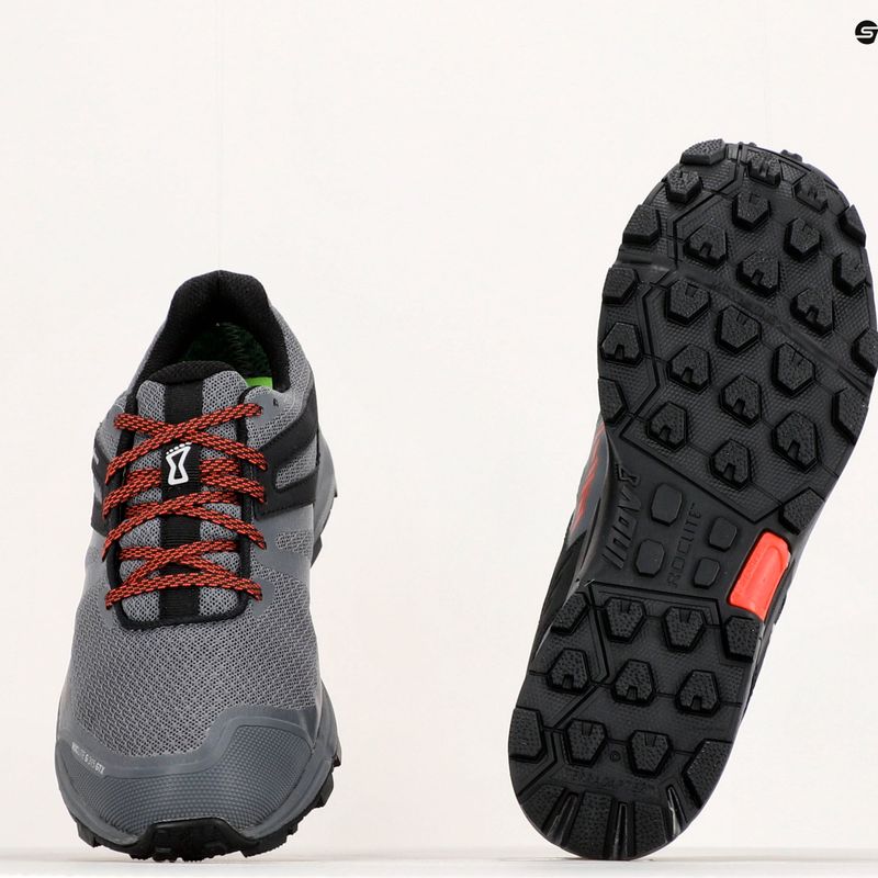Pánska bežecká obuv Inov-8 Roclite G 315 GTX V2 grey/black/red 20