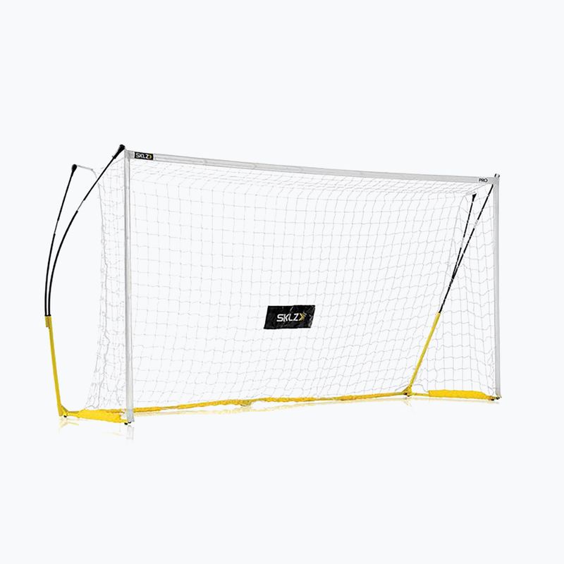 SKLZ Pro tréningová futbalová bránka 360 x 180 cm bielo-žltá 3299