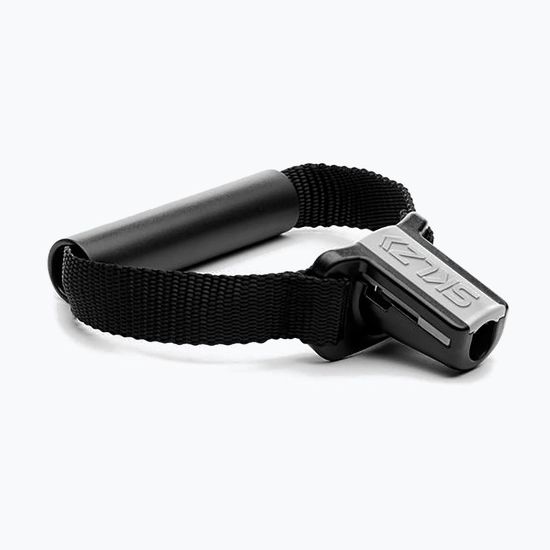 SKLZ gumová súprava odporového kábla 20lb (4´kabel + flexibilná rukoväť + kotva na dvere) oranžová/čierna 2