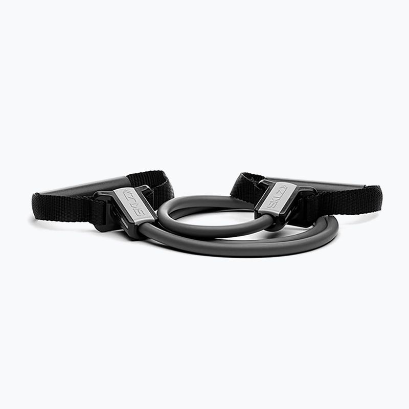 Sada odporových káblov SKLZ 25lb (4´kabel + flexibilná rukoväť + kotva na dvere) oranžová/čierna
