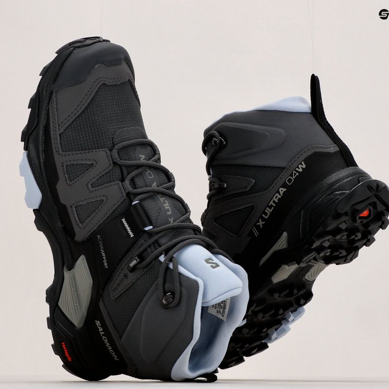 Dámske trekové topánky Salomon X Ultra 4 Mid GTX magnet/black/zen 19