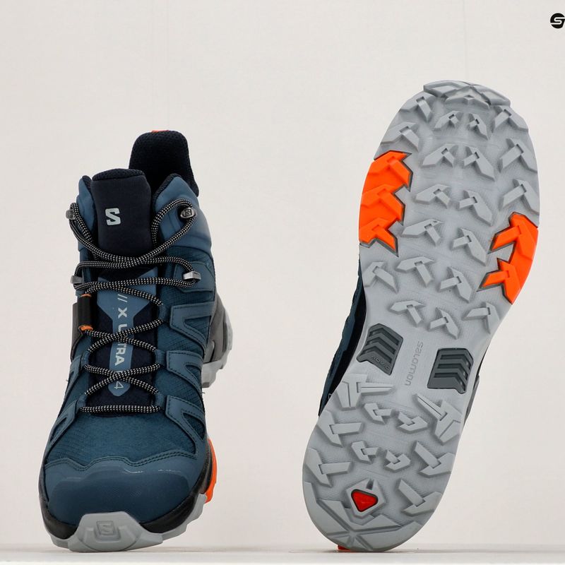 Pánske trekové topánky Salomon X Ultra 4 Mid GTX stargazer/black/s 18