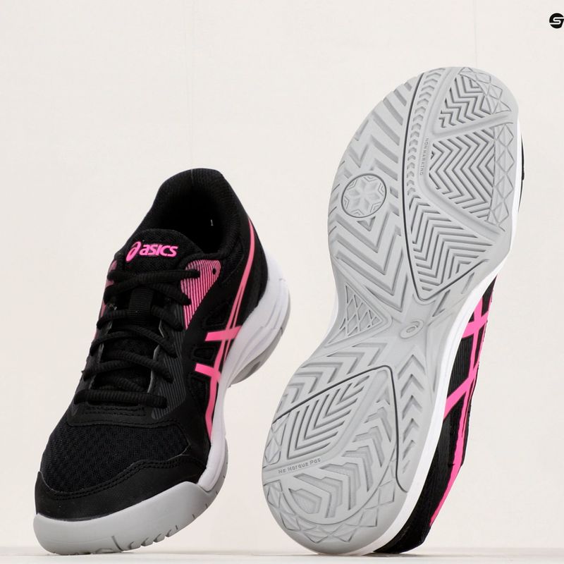 Dámska squashová obuv ASICS Upcourt 5 black / hot pink 19