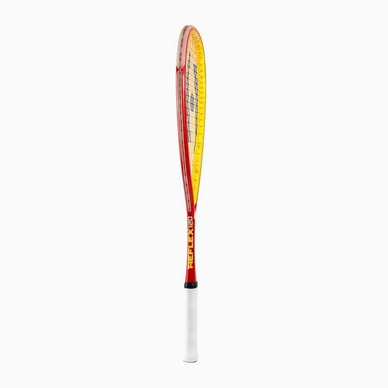 Raketa na squash Harrow Reflex 120 červená/žltá/biela 2