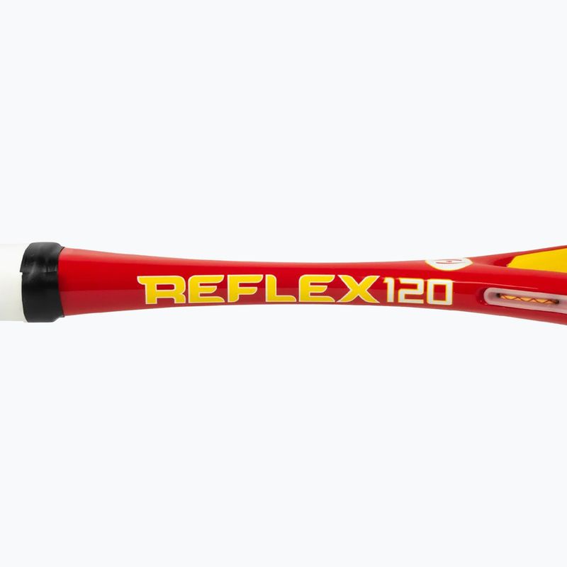 Raketa na squash Harrow Reflex 120 červená/žltá/biela 4