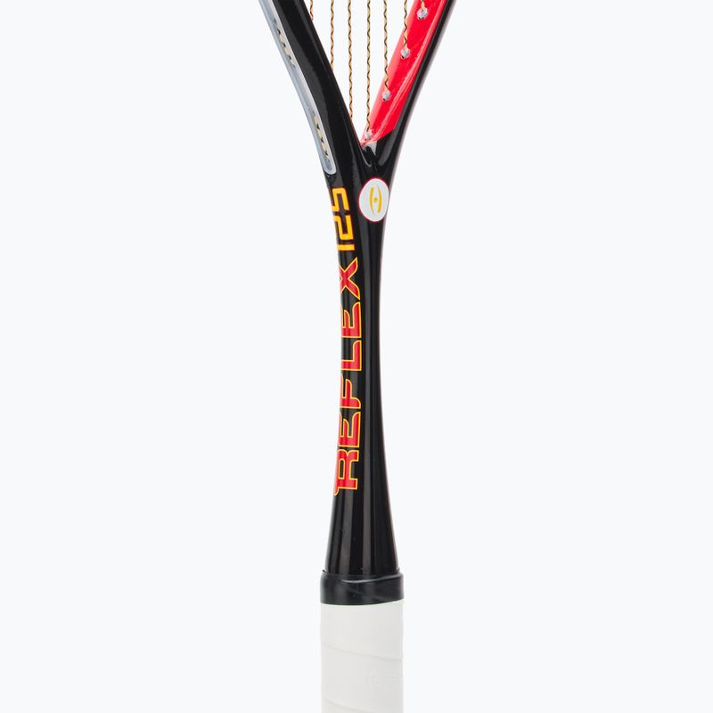 Raketa na squash Harrow Reflex 125 Tarek Momen Signature black/ red/ yellow 4